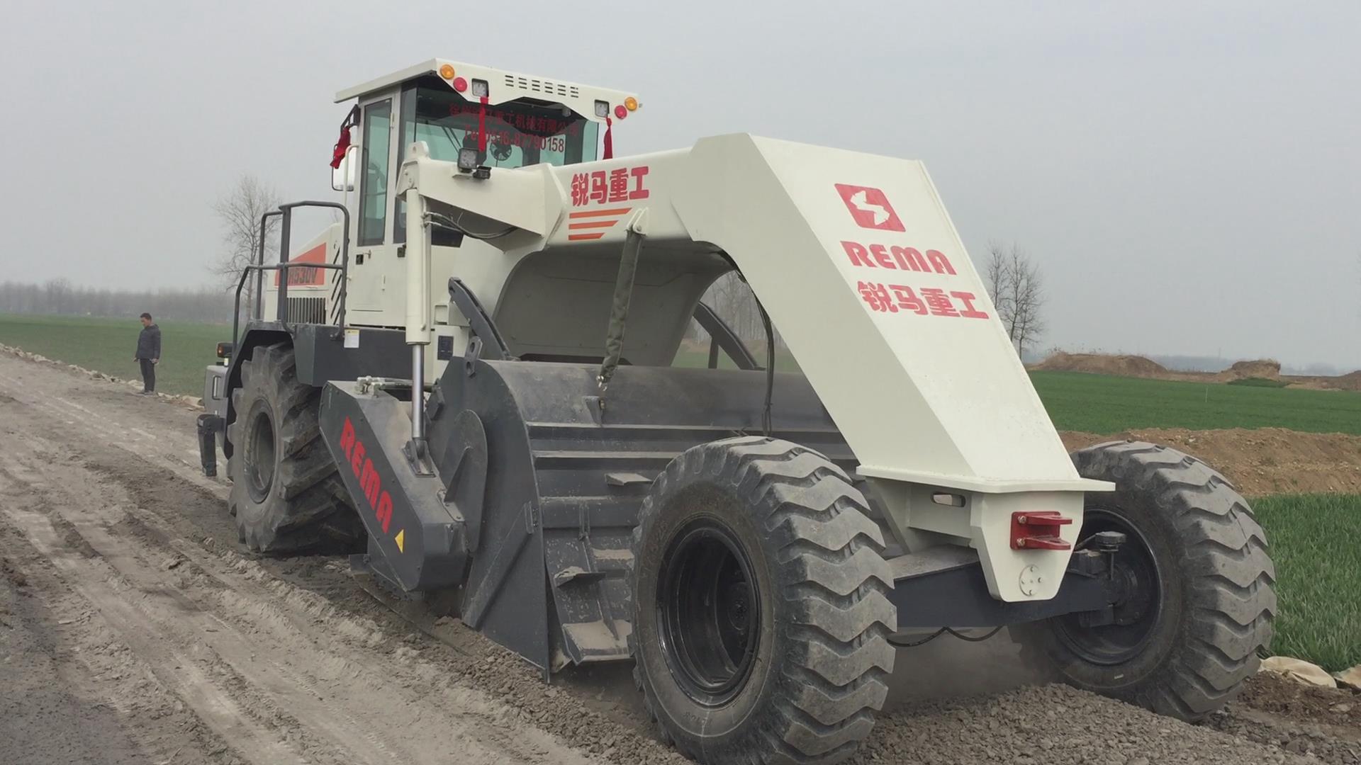 RZ500，渦陽灰土路基冷再生